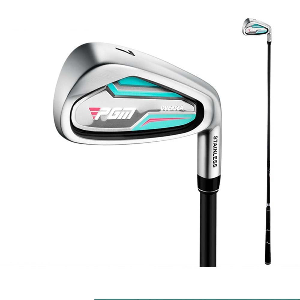 Ferro da golf con manico in carbonio/acciaio per destrimani, ferro da golf n. 5/6/7/8/9/P/S, ferro da golf per uomo e donna (con asta in carbonio,#P(donne))