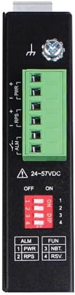 Tripp Lite Gigabit Ethernet PoE Injector Heavy-Duty Industrial, 1-Port, 60W PoE++, 1 Gbps, Power + Data up to 328 Feet / 100 Meters, IP30 Housing, DIN Rail-Mount Ready, 3-Year Warranty (NPOEI-60W-1G)