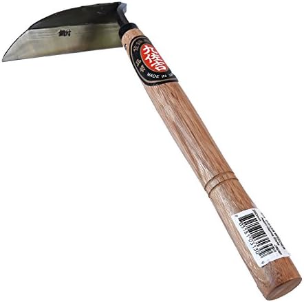 Escardador de hierba de acero de mano japonés estilo Nejiri Gama