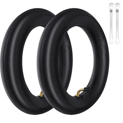 Binnan 2Pcs Neumáticos Interiores, Neumáticos de Reemplazo, Neumáticos de Patinete Interiores Ruedas Reemplazo para Patinete Electrico, con 2pcs Palo de Neumático