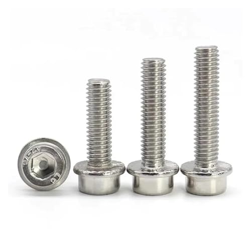 Vis à tête creuse hexagonale anti desserrage M5x18mm pour assemblage sûr - 4