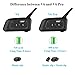 EJEAS V6 Pro BT Interphone 1200M Bluetooth Motocicleta Motocicleta Casco Intercom Auriculares...