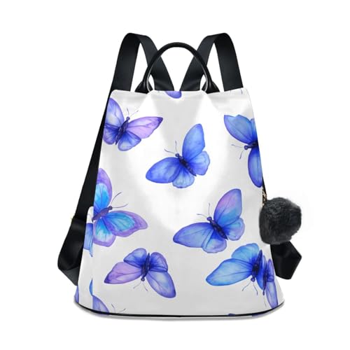 Sac à dos de grande capacité polyester violet anti-vol et ultra résistant