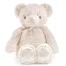 Bearington Baby's First Teddy Bear, Small Creamy White Plush Stuffed Animal, 12 inches