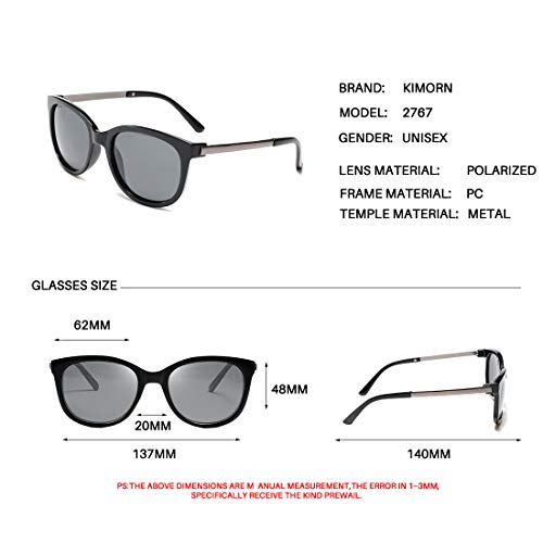 Kimorn Polarizzate Occhiali da Sole per Donna