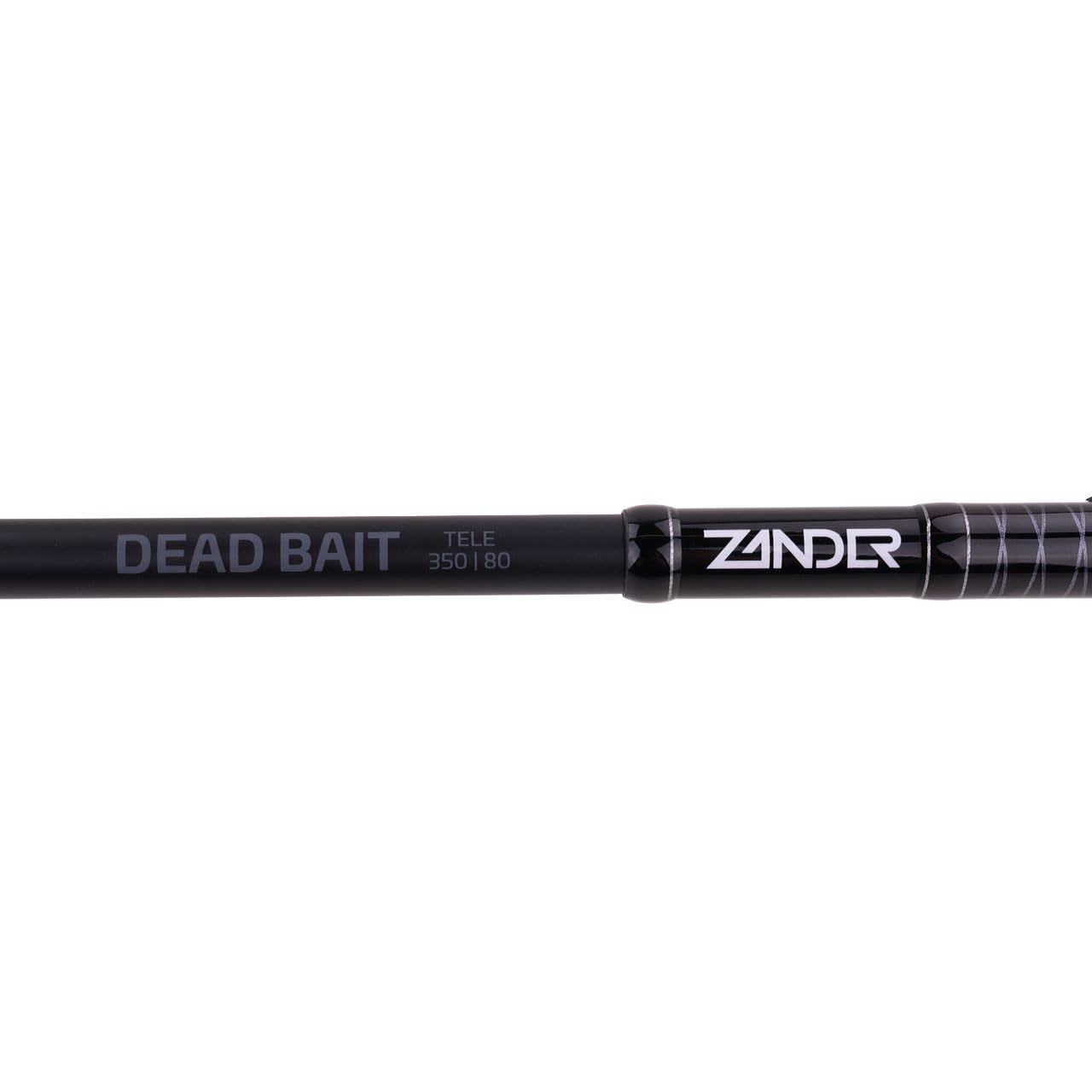 ZECK - Zander Dead Bait Tele 350 | 80 - Teleskop-Ansitzrute für Zander
