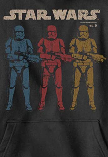 STAR WARS Boy's The Rise of Skywalker Stormtrooper Trio Pull Over Hoodie2