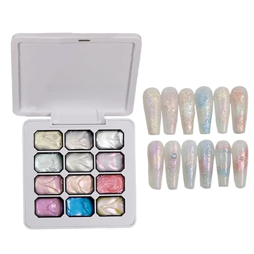 Paleta de uñas degradado Pat Pat Gel: soluciona los difuminados manchados con 12 colores