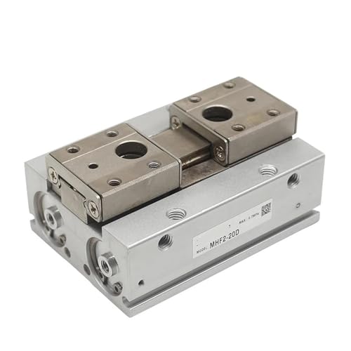 Pince pneumatique MHF2-8D1 intégrée sur bras robotique compact