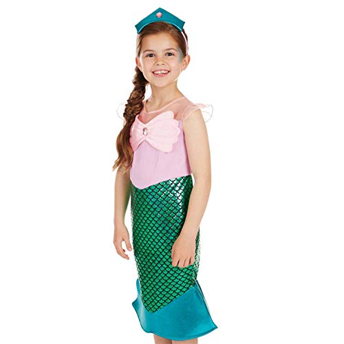 Fun Shack Costume Sirenetta Bambina, Vestito