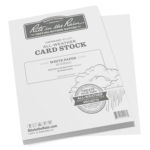 How to create a card for luggage tags laminating pouches Rite in the Rain Weatherproof Card Stock, 80 Sheets