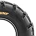 Pair of 2 SunF A050 AT 25x11-10 ATV UTV Deep Mud Terrain Tires, 6 PR, Tubeless