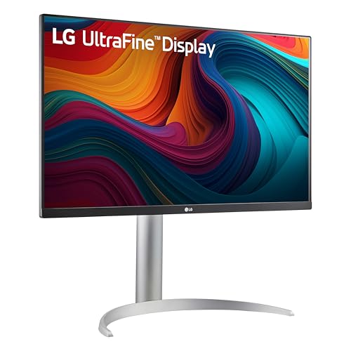Image of LG 27UP650K-W 27-inch Ultrafine 4K UHD (3840 x 2160) IPS Computer Monitor, 60Hz, 5ms, DisplayHDR 400, Reader Mode, Flicker Safe, HDMI, DisplayPort, Tilt /Height /Pivot Adjustable Stand, White