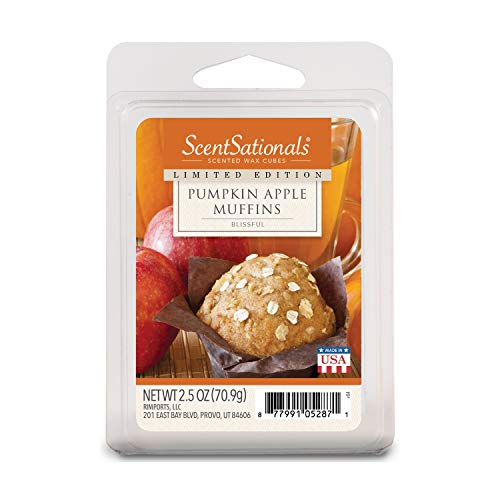 ScentSationals Pumpkin Apple Muffins Scented Wax Cubes