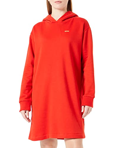 BOSS C_Ezas Vestido, Rojo Brillante, XL para Mujer