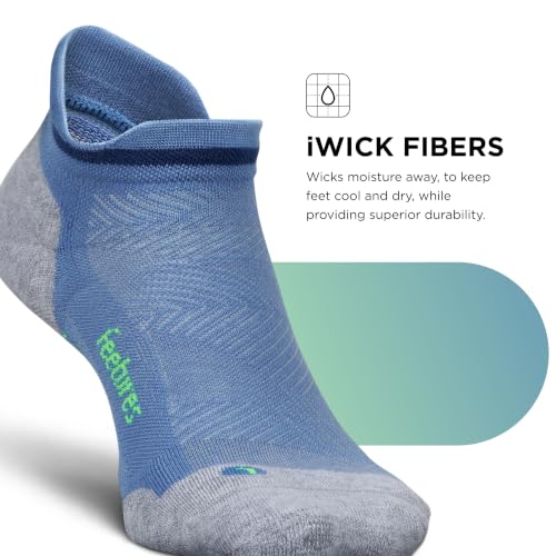 Image of Feetures Elite Max Cushion No Show Tab Ankle Sock