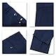 Allthemen Anzug Herren Anzug 2 Teilig Slim Fit Herrenanzug Hochzeit Anzüge Herren Modern Sakko für Business Dunkelblau(2 Knöpfe) L