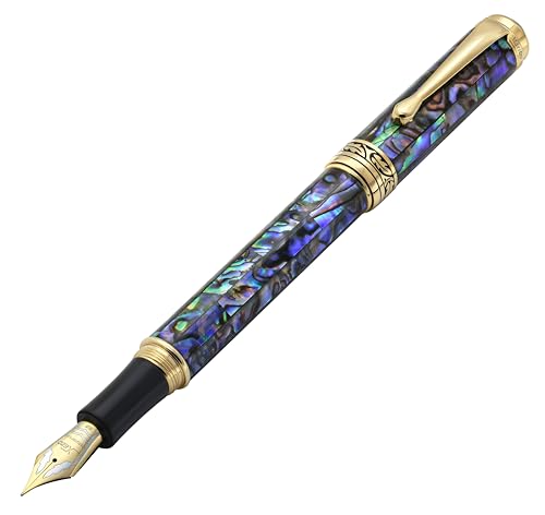 Xezo �}�G�X�g�� ���N�M �ɍ׃y���� (0.3mm���C��) Gift of Writing Series 18K �����b�L �p�E�A�A���r �n���h���C�h �A�ڍς� �e���j�[�N