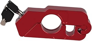BIUDECO 1 Peça Trava De Roda De Motocicleta Trava De Disco De Alarme De Segurança Trava De Trava De Trava De Trava De Trava De Trava De Trava De Corrente Trava De Trava