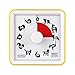 Minuteur analogique visuel 60 minutes, compte à rebours sans bruit, outil de gestion du temps pour enfants et adultes, minuteur d'examen, minuteur de cuisine,réunions, bureau, bureau, réunion, jaune
