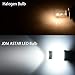JDM ASTAR Extremely Bright 144-EX Chipsets 3056 3156 3057 3157 LED Bulbs with Projector for Backup Reverse Lights, Xenon White