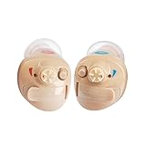 新安心パック保証付 二コン耳あな型デジタル補聴器 ニコン・エシロール NEF-M100S 携帯用ケース付 日本製 右用 左用 両耳用 軽度から中度難聴用 ラクラク電池交換方式 (両耳セット) 水没・破損の無償交換保証