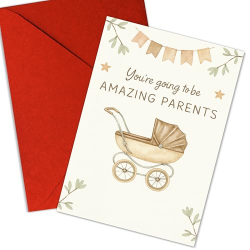 Podagree You're Going To Be Amazing Parents Card 妊婦への新しいお母さんギフト 新しい赤ちゃんのお祝いギフト 新しいご両親へのギフト