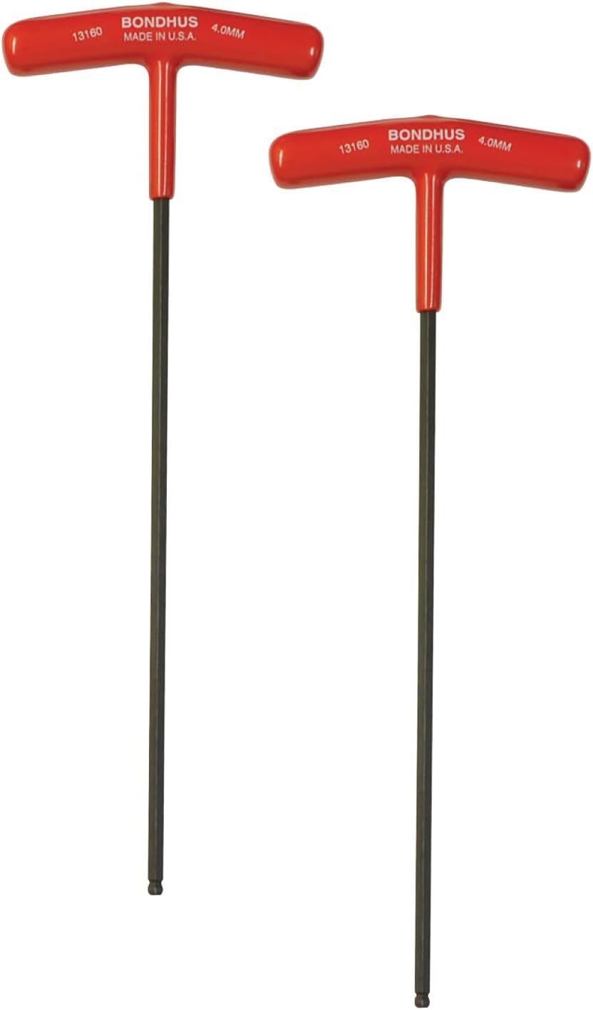 Bondhus, BT4MM T-Handle BALLDRIVER HEX, 4MM, 13160