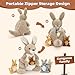 MaoGoLan 5 Pcs Kangaroo Stuffed Animals with Pouch for Girl,20