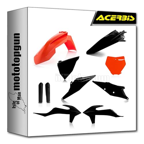 Kit cache carenage Acerbis haut de gamme compatible KTM SX 125