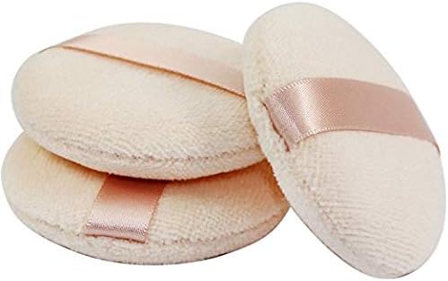 Joly 3-Piece Makeup Face Powder Puffs