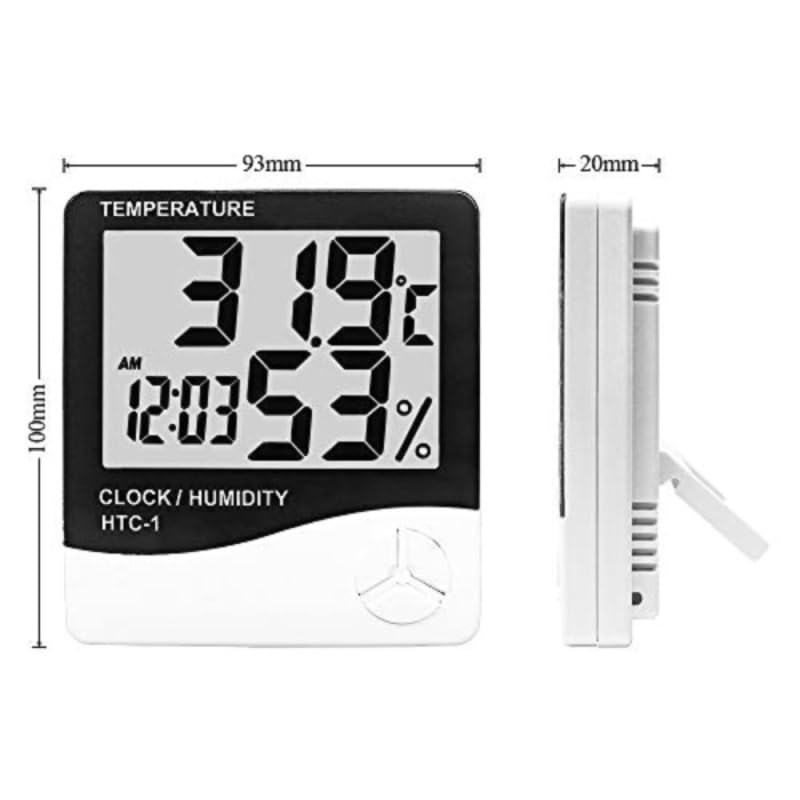 Temperature Humidity Meter Workshop Greenhouse Digital Display