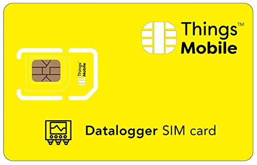 SIM card per traffico dati e SMS (no chiamate voce) ideale per DATALOGGER GSM/GPRS, senza scadenza, senza costi fissi e con 10 € di credito incluso