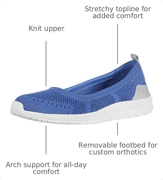 Image of Easy Spirit Women's Glitz2 Ballet Flats