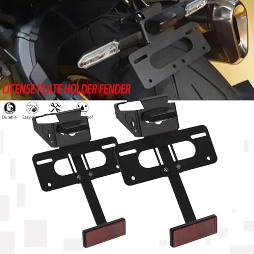 Support Plaque Z900 sans LED pour Remplacer Garde-Boue Encombrant