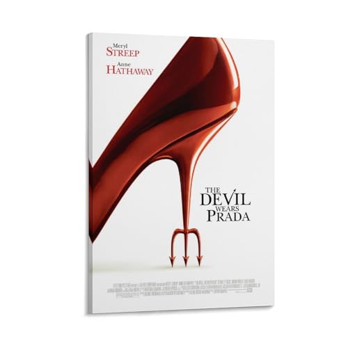 �v���_�𒅂����� �f��|�X�^�[ �I�t�B�X �x�b�h���[�� �_�C�j���O���[������ �L�����o�X �E�H�[���A�[�g �|�X�^�[ ��� �A�[�g�p�l��24x36inch(60x90cm)