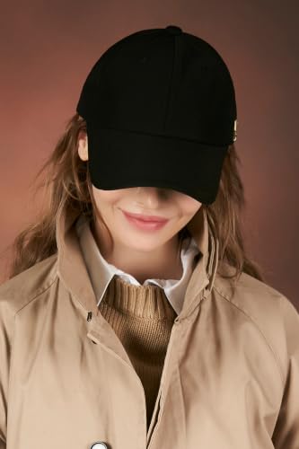 Image of VARZAR 【Official Store Gold Stud Over fit Ball Cap / 3colors Unisex Deeper Small face Effect Fashion hat Polyester