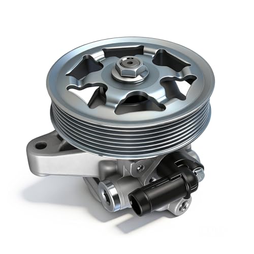 Power Steering Pump 21-5341 with Pulley Fits for 2003-2007 Honda Accord EX Sedan, 2004-2007 Accord EX Coupe 2-Door 2.4L, 2003-2007 Accord LX Sedan 4-Door 2.4L, Power Assist Pump Replace# 56110RAAA01 by GZGN - Image 9