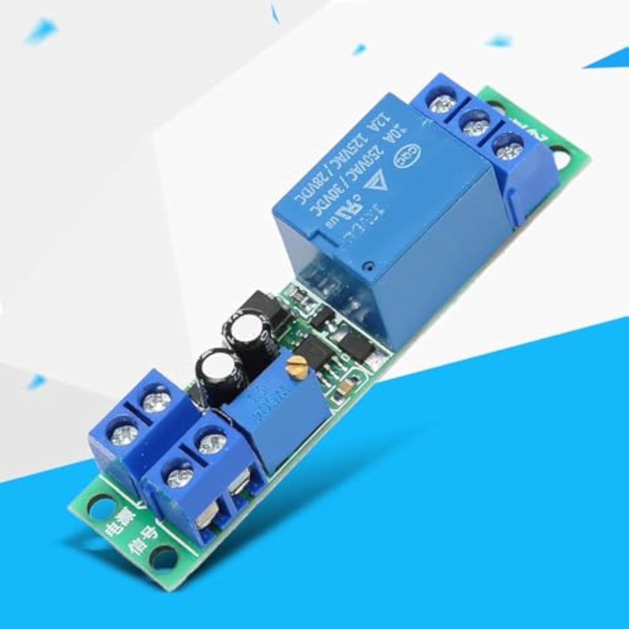 Timer Relay Module with Adjustable Delay Switch