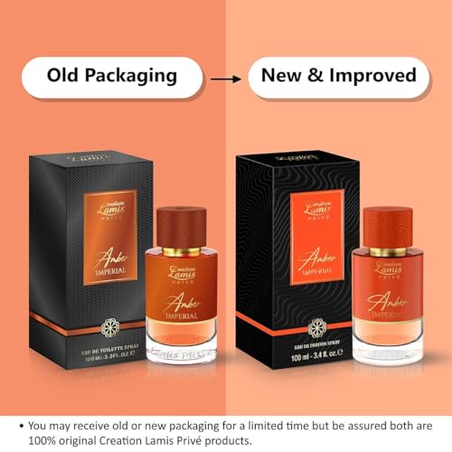 Image of Creation Lamis Prive Amber Imperial | Amber & Chypre Long Lasting Unisex Fragrance| Eau de Parfum - 100ML