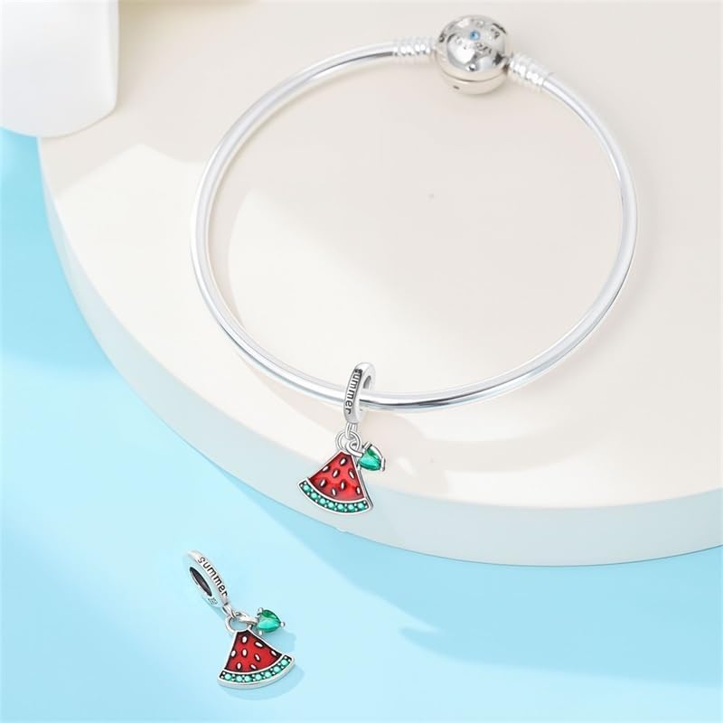 S925 Sterling Silver Charm Fit for Pandora Bracelet Original Pendant Bead Gift for Her - Image 2