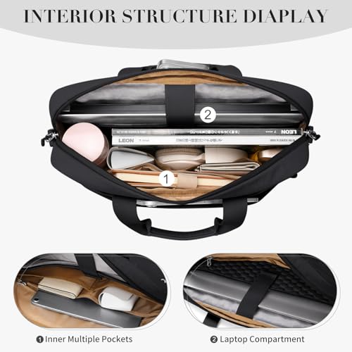 Bolso Tote para Laptop para Mujer Casual y Negocios miniatura 4