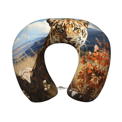 Almohada de viaje de espuma viscoelástica U-shaped miniatura 1