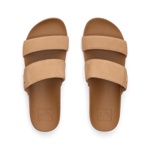REEF Womens Vista Stevie Slide Sandal, Suede Strap, Ultra Soft Cushion Footbed2