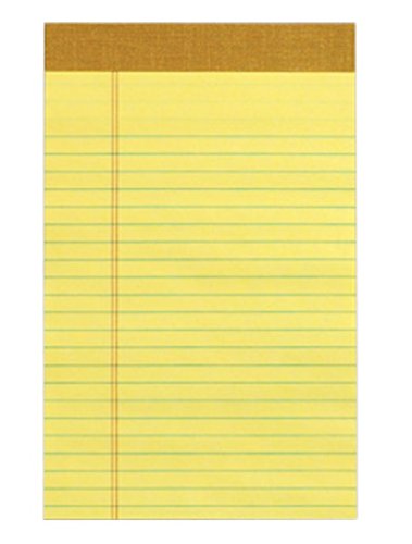 Bloc perforé junior Tops pour éviter la fatigue oculaire papier jaune lot de 24