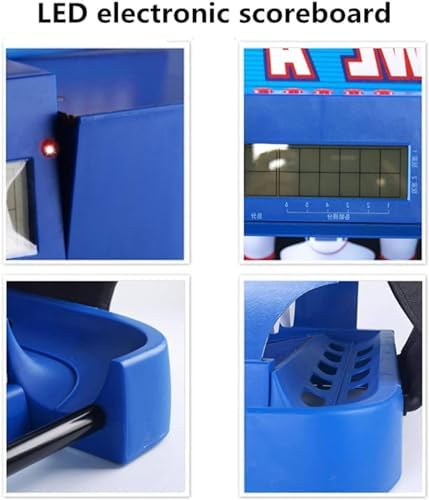 Indoor Electronic Bowling Game for Kids & Adults, LED Scoreboard, Automatic Reset, Lighting Effects, Sound Simulation, 3.5m Bowling Alley Fun