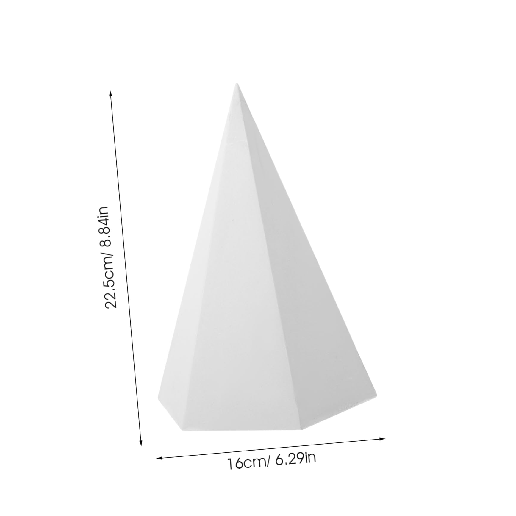 Gadpiparty Geometric Plaster Model for Drawing Practice Creative Sketch Statue Artistic Craft Tool Realistic Design for Art Exam Experimentation Lightweight Detailed