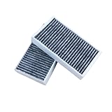 2Pcs Car Cabin Air Filter Conditioner A1648300218 Compatible For Mercedes Benz W164 ML280 ML300 320