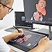 Wacom Cintiq Pro 16 Creative Pen and Touch Display (2021 Version) 4K Graphic Drawing Monitor with 8192 Pen Pressure and 98% Adobe RGB (DTH167K0A), Black & Cintiq Adjustable Stand