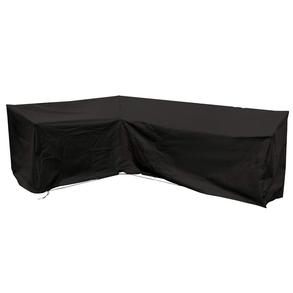 SONSAN 2x2.7m L Shape Furniture Waterproof Cover Outdoor Camping Sofa Rattan Cube Garden Protector